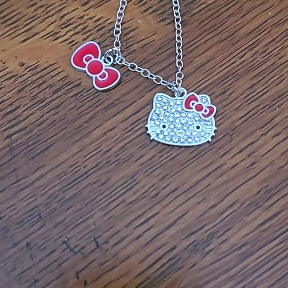 Hello Kitty Rhinestone Necklace - Picture 8 of 8